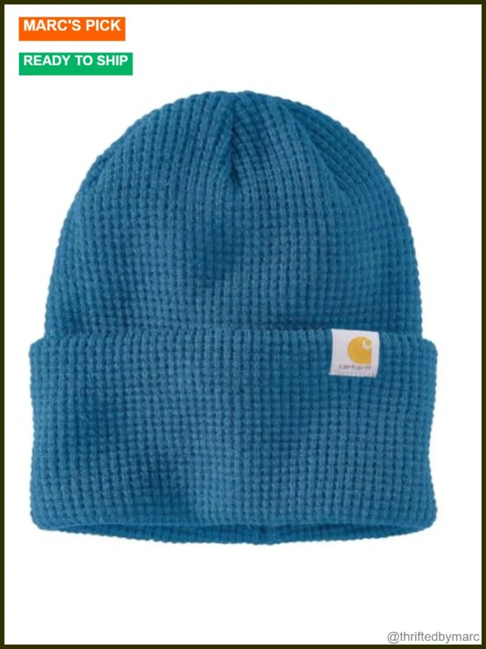 Knit Waffle Beanie Stretchable Beanie Hat